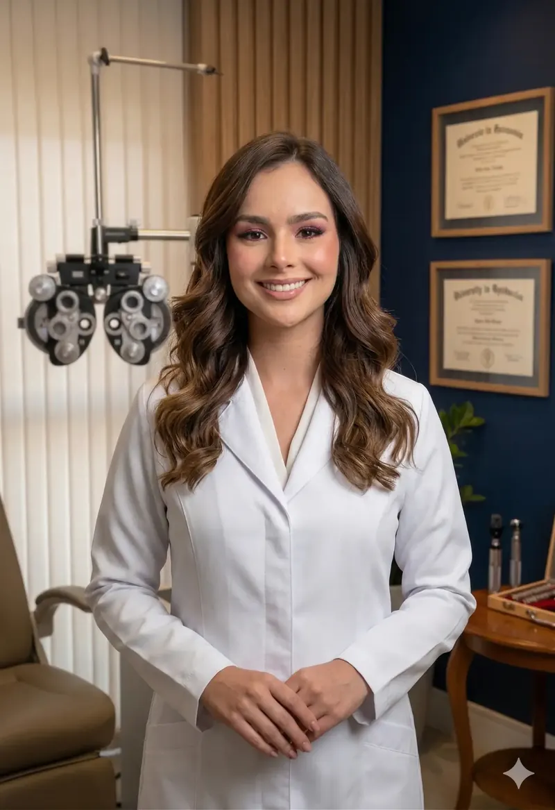 Dra. Priscilla R. de Almeida — Diretora Técnica, Especialista em Córnea e Lentes de Contato